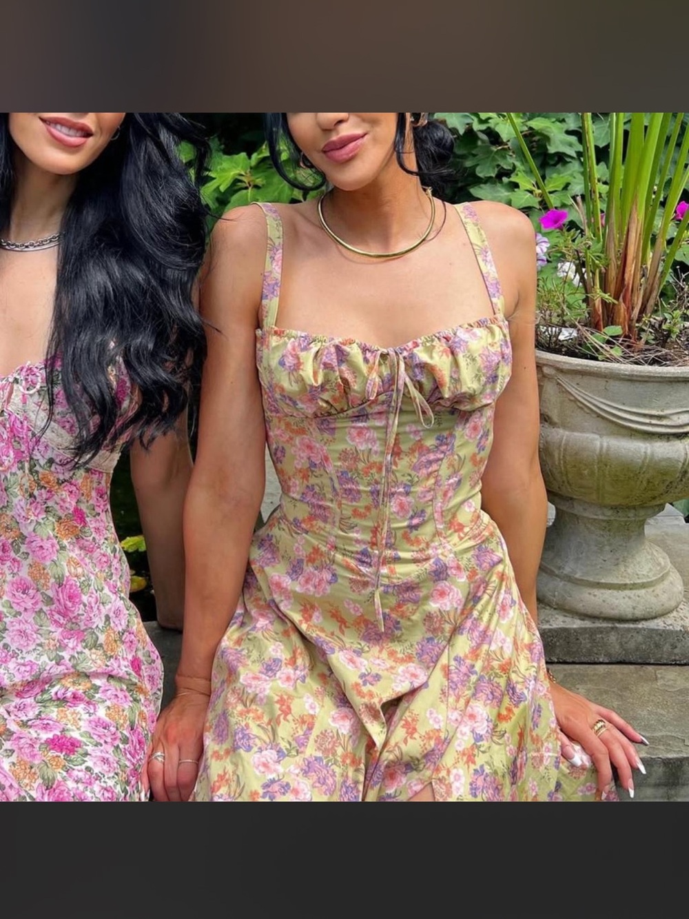 House of CB Carmen Peony Dress